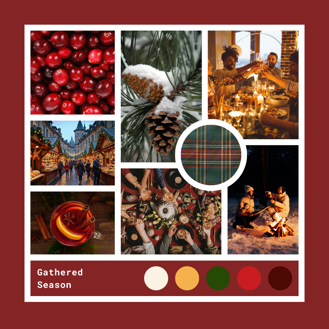 Gathered Season Studio mood board